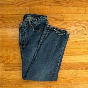 Old Navy Ski-Hi Straight Jeans in Dark Wash (Discontinued)